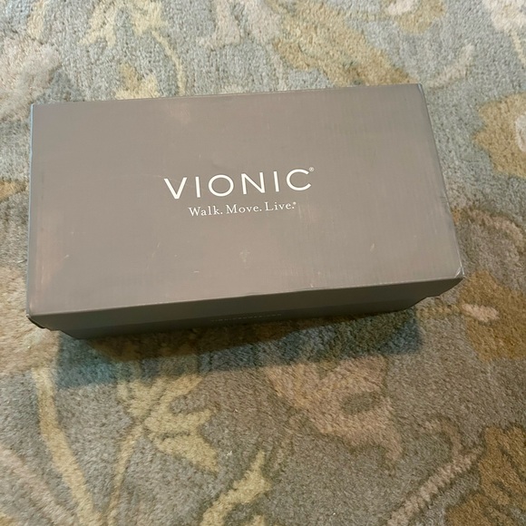 Black Vionic braided cross strap slides kalina, size 6, never worn, new in box - Picture 10 of 10